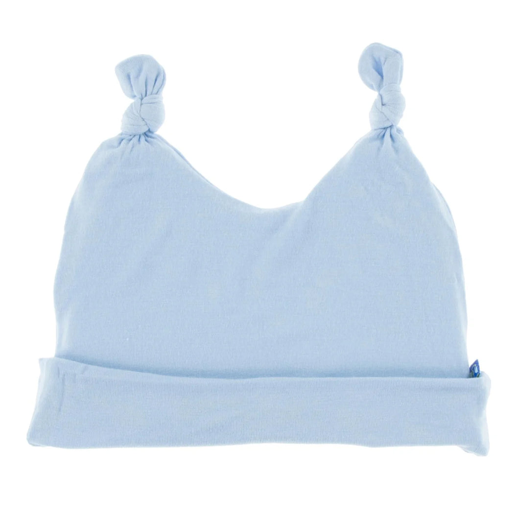Kickee Pants Double Knot Hat in Pond (NB)