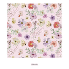 Kickee Pants Print Coverall with 2 Way Zipper in Shrinking Violet Pressed Flowers