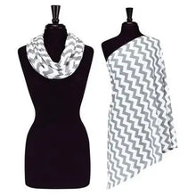 Itzy Ritzy Nursing Happens Scarf in Canary Stripe (Yellow)