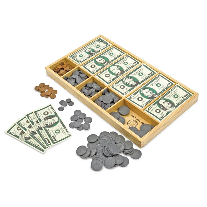 Melissa And Doug Classic Play Money Set