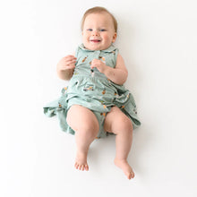 Kyte Baby Polo Bodysuit Dress in Golf