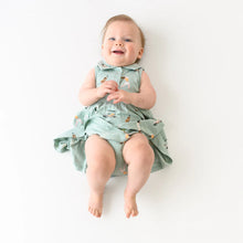 Kyte Baby Polo Bodysuit Dress in Golf