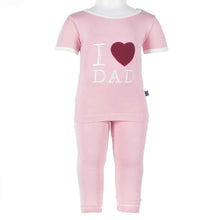 Kickee Pants I Love Mom/Dad Short Sleeve Shirt