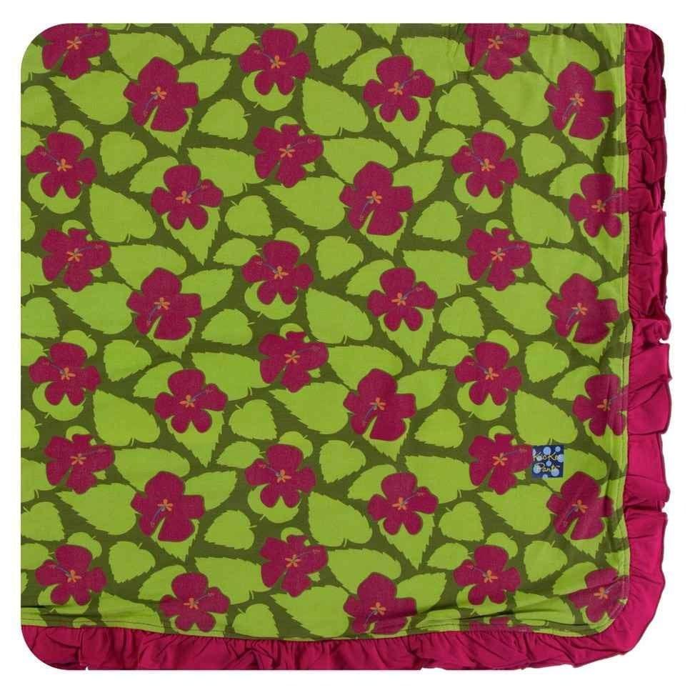 Kickee- Pesto Hibiscus Lovey