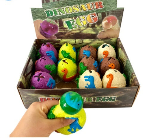 Dinosaur Egg Figure Water Filled Squishy