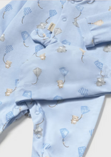 Mayoral Sky Newborn One-Piece with Hat