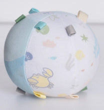 Tikiri Toys Ocean Organic Activity Ball with Rattle