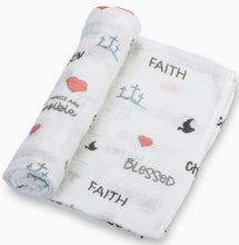LollyBanks All Things Possible Baby Swaddle Blanket