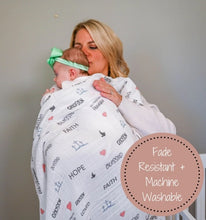 LollyBanks All Things Possible Baby Swaddle Blanket