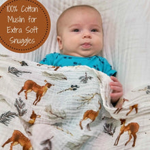 LollyBanks Oh Deer Baby Swaddle Blanket