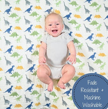 LollyBanks Rawr-Some Baby Muslin Cotton Blanket