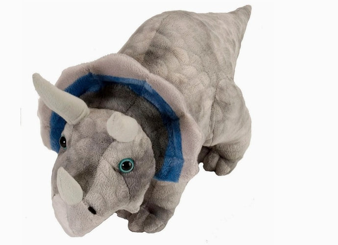 Wild Republic Dinosauria-M Triceratops Stuffed Animal 15