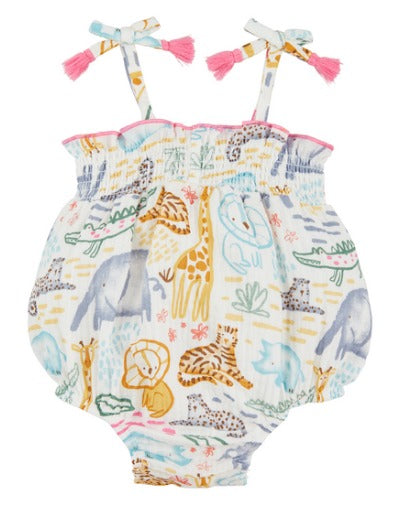 Mudpie Jungle Bubble Romper