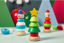 Mudpie Christmas Stacking Toy