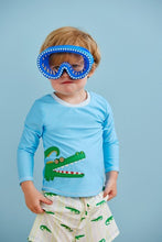 Gator Rash Guard & Swim Trunk Set