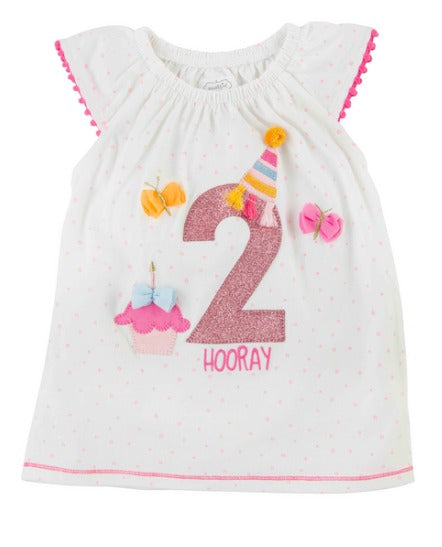 Mudpie 2 Year old Birthday Tunic