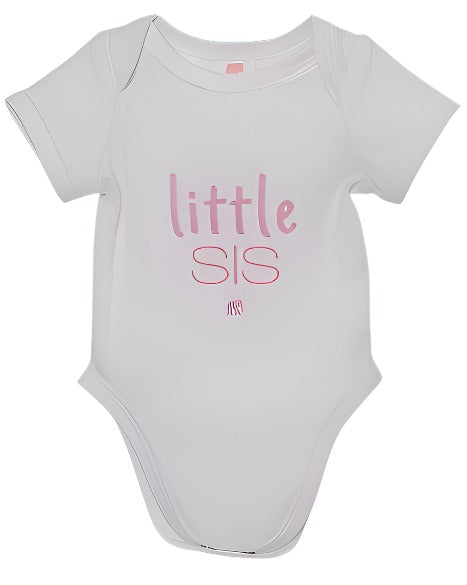 Pink Elephant Brands Short-Sleeve Little Sis Bodysuit