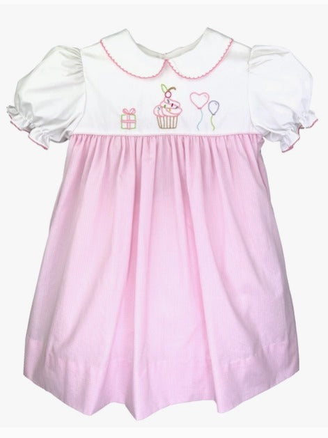 Petit Ami Birthday Embroidered Dress – Just For Babies, Inc