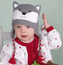 Petit Ami Wolf Knit Hat