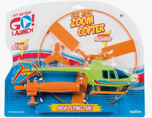 GO! Launch Sky Zoom Copter, Rip-Cord Action, Up to 30ft