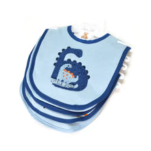 Rene Rofe 5 Pack Soft Cotton Poly Embroidered Baby Bibs