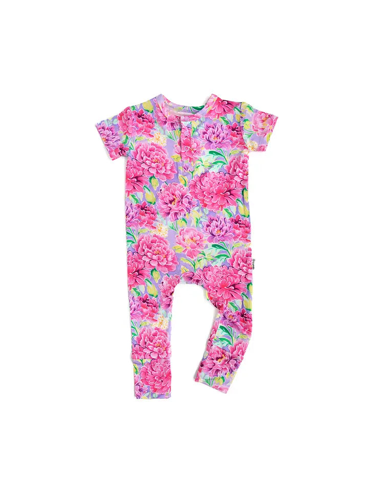 Bamboo Romper Clothing Summer Baby Henley Delilah