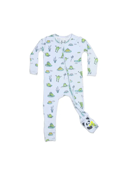 Frogs Bamboo Convertible Footie