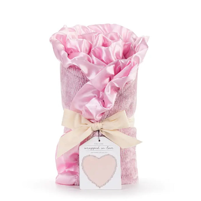 Wrapped in Love Pink Blanket