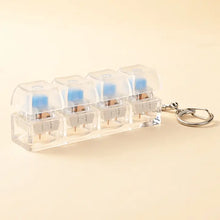Keyboard Fidget Keychain Fidget Stress Relief Sensory Toy