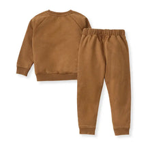 Burt's Bees Baby Acid Wash Football Infant Sweatshirt Set