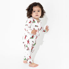 Bellabu Bear Christmas Pajamas: The Elf On the Shelf Bamboo Convertible Sleepwear