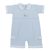 Baby Beach Boy Pima Romper 6M