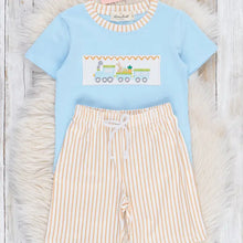 Marie Nicole Smocked Easter Train Outfit