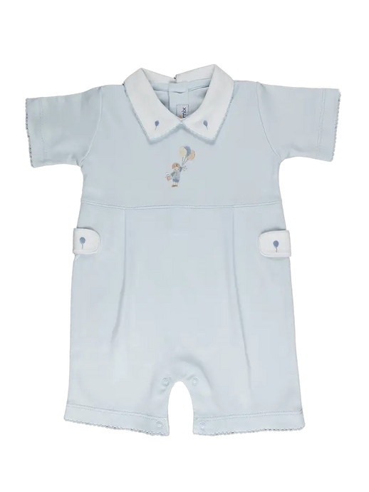 Baby Boy Fly Balloon Pima Romper