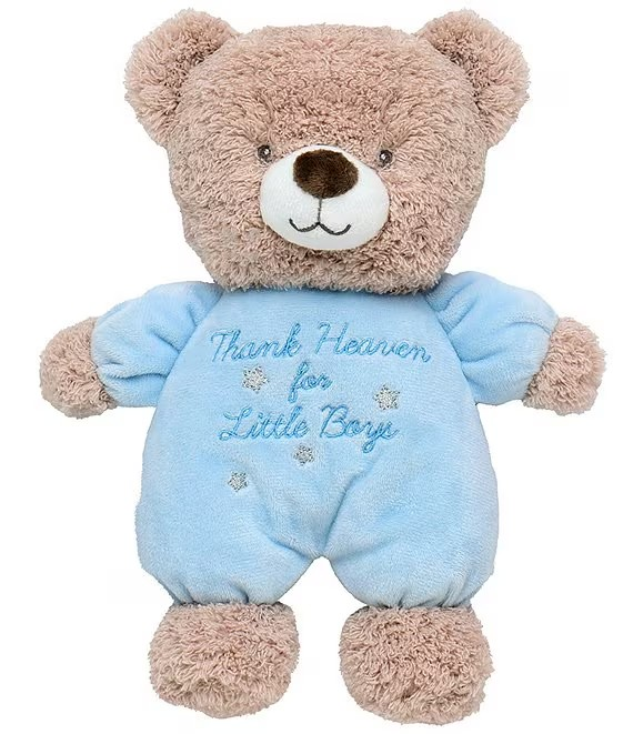 Little Me Baby Boys Thank Heaven For Little Boys Plush Bear