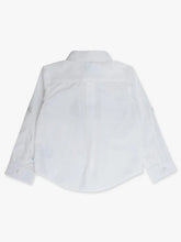 Rugged Butts Boys White Long Sleeve Button Down