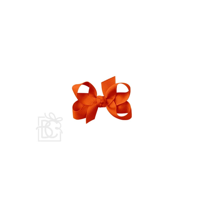 Beyond Creations Signature Grosgrain Bow On Clip