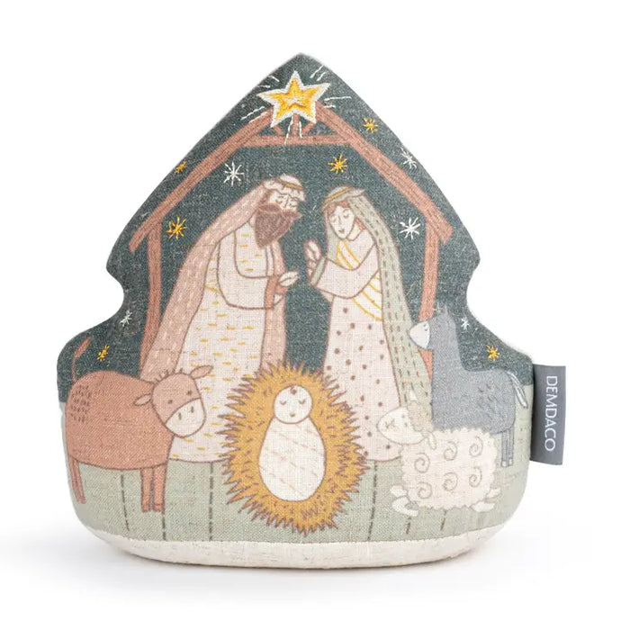 Happy Birthday Jesus Plush Nativity Scene