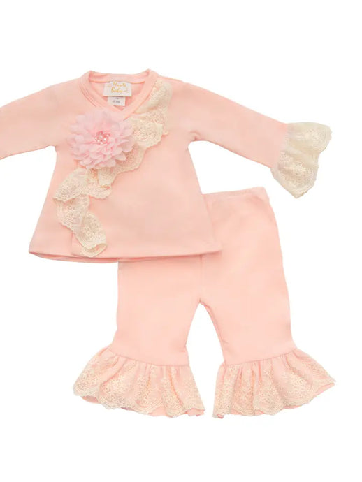 Haute Baby Chic Petite Criss Cross Set For Infant & Toddlers