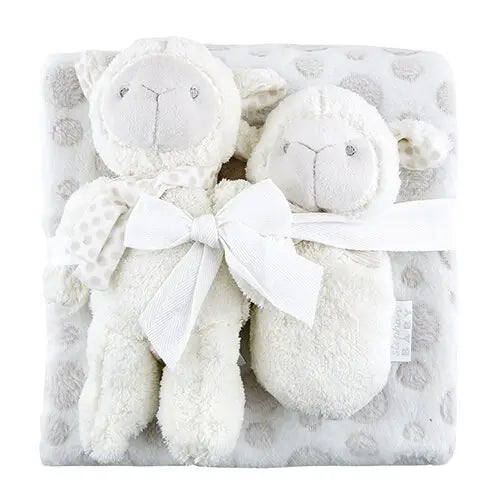 Stephan Baby Blanket Toy Set - Lamb