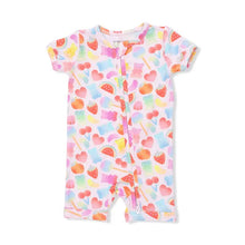 Angel Dear Gummy Bears - Shortie 2 Way Zipper Romper