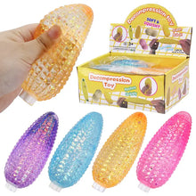 Corn Cob Glittery Maltose Putty Filled Squishy Toy