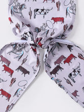 Clover Cottage Ropin Cattle Baby Knotted Gown