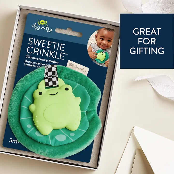 Itzy Ritzy Frog Sweetie Crinkle™