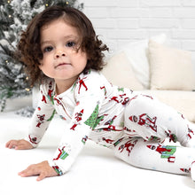 Bellabu Bear Christmas Pajamas: The Elf On the Shelf Bamboo Convertible Sleepwear