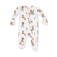 Angel Dear Vintage Cowboys - 2 Way Zipper Footie