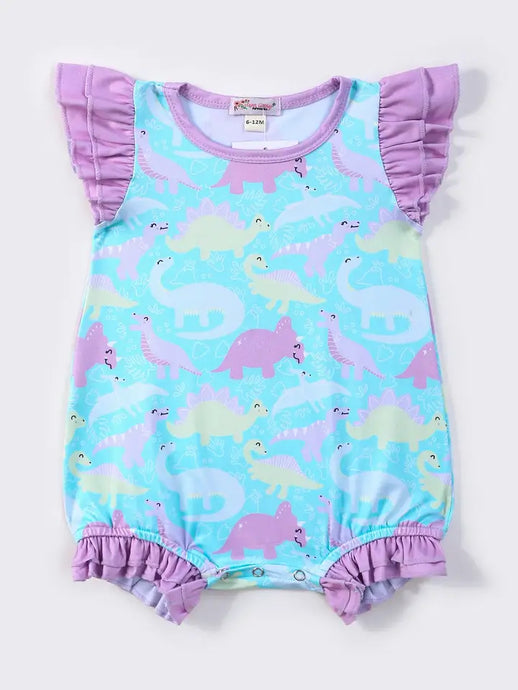 Clover Cottage Dino Baby Romper