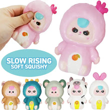 Cute Animal Costume Character Slow Rising Foam Squishy