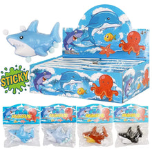 Shark Sea Animal Sticky Mochi Squishy Bag
