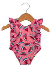 Watermelon / Monaco Swimsuit / Upf 50+